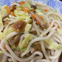 Stir fried udon noodles at Yat Sum Vegetarian - 一森素食 - Tsim Sha Tsui in Kowloon