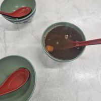 Soup comes with the rice at Yat Sum Vegetarian - 一森素食 - Tsim Sha Tsui in Kowloon