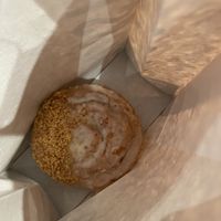 Cinnamon scroll doughnut  at Crosstown Doughnuts in Oxford