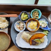 Kiu gohan at VEGAN CAFE Kiu 喜雨 in Kobe