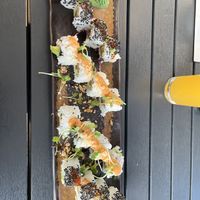 Both vegan rolls on the menu   at Sakaya in Erlangen