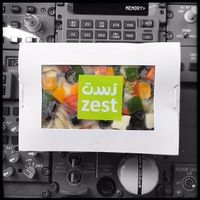 Zest Salad for Lunch. at Zest in Dubai