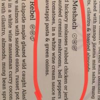 I ordered with tofu  at Nine Mile South in Asheville