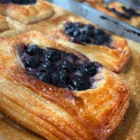 Vanilla bean blueberry danish at Back Porch Baking Co - Pop Up in Asheville