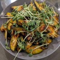 Cucumber salad at White Labs Brewing Co in Asheville