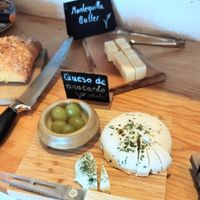 House made Vegan Cheese! at Minds & Mountains Eco Lodge in La Molina