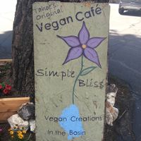 Outside Area at Simple Bliss Cafe in South Lake Tahoe