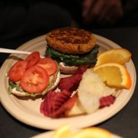 Tahoe Burger   at Simple Bliss Cafe in South Lake Tahoe