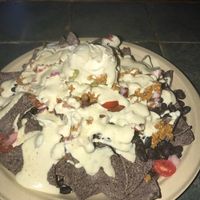 Blissed Out Nachos- very good!  at Simple Bliss Cafe in South Lake Tahoe