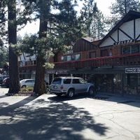 Outside at Simple Bliss Cafe in South Lake Tahoe