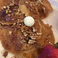 Pecan pancakes  at Simple Bliss Cafe in South Lake Tahoe