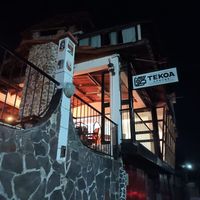 Near the enterance at Tekoa Spaces in San Antonio Palopo