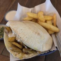 Pita Vegan Shawarma  at Jaffa in Koh Phangan