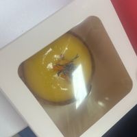 tangerine tart at Cream Dream in London