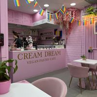 Interior during pride month 2023  at Cream Dream in London