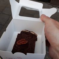 Chocolate travel cake at Cream Dream in London