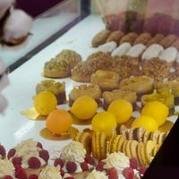 Display of cakes that day 🥰 at Cream Dream in London