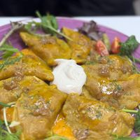 Delicious vegan and gluten free Varenyky.  at Cream Dream in London