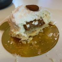 Inside of the meringue  at Cream Dream in London