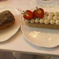 The strawberry tart was my favorite 😍   at Cream Dream - Covent Garden in London