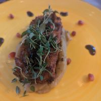 Salmon steak at Cream Dream - Covent Garden in London