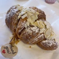 Almond croissantt  at Cream Dream - Covent Garden in London