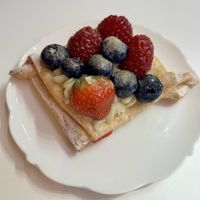 Sweet pastry  at Cream Dream - Covent Garden in London