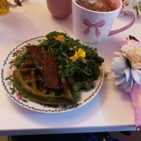 Spinatwaffel at Cream Dream - Covent Garden in London