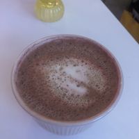 Pink chai   at Cream Dream - Covent Garden in London