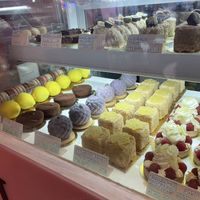 Dessert case  at Cream Dream in London
