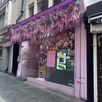 All of the pink   at Cream Dream in London