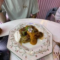 Cabbage rolls   at Cream Dream in London