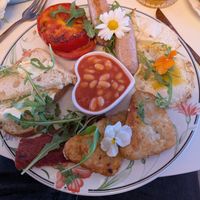 Vegan full English breakfast at Cream Dream in London