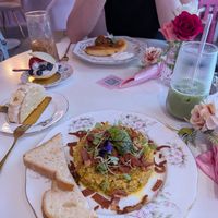 Cossack Kulesh (front) & Zrazy (back) at Cream Dream in London