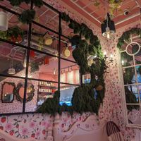 Downstairs interior at Cream Dream in London