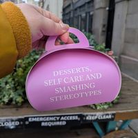 Takeaway box at Cream Dream - Covent Garden in London