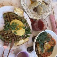 dumplings  at Cream Dream - Covent Garden in London