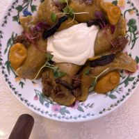 Nice ukrain food  at Cream Dream - Covent Garden in London