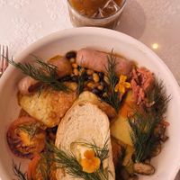 English breakfast at Cream Dream - Covent Garden in London