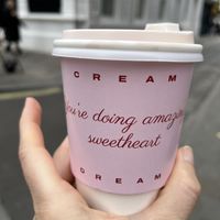 Awwww I agree!  at Cream Dream - Covent Garden in London