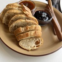 Fresh bread and hand made jams   at Some of us Coffee - Maybe closed in Jeju