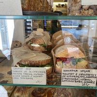vegan sandwich   at Piekarnia Miejska in Krakow