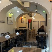 interior  at Palestinian Restaurant - Spalena in Prague