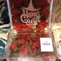 Strawberries   at Hans & Gretel in Sofia