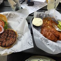 Ehh. Also, brought dairy sauce... at Backyard Ale House in Scranton