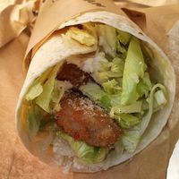 Wrap at Bamboo Vegan Cafe in Athens