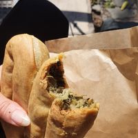 Spinach at Bamboo Vegan Cafe in Athens