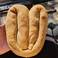Spinach pie at Bamboo Vegan Cafe in Athens