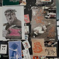 A cool wall #Veganuary at Bamboo Vegan Cafe in Athens