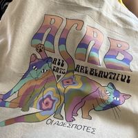 Animal shelter merchandise  at Bamboo Vegan Cafe in Athens